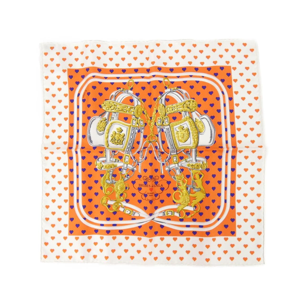 エルメス ガヴロッシュ 893132S プチスカーフ