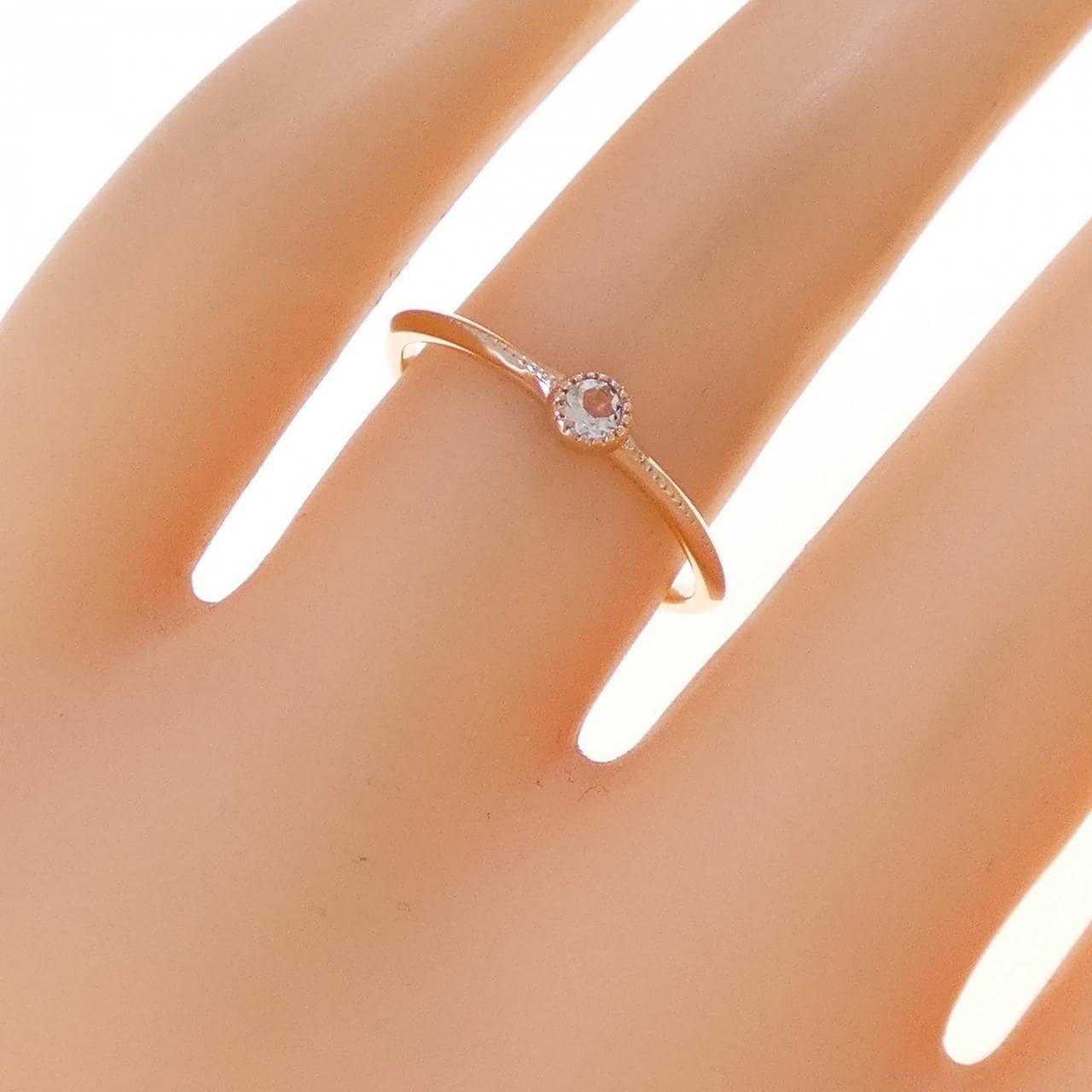 K10PG ムーンストーン リング