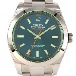 ロレックス ミルガウス 116400GV SS 自動巻 ランダム番