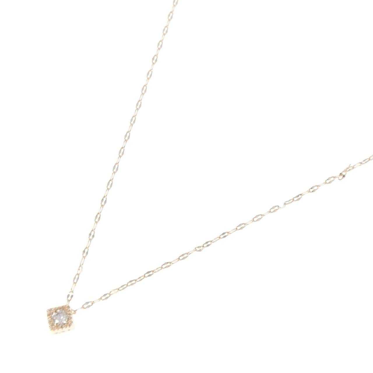 K10YG ダイヤモンド ネックレス 0.05CT