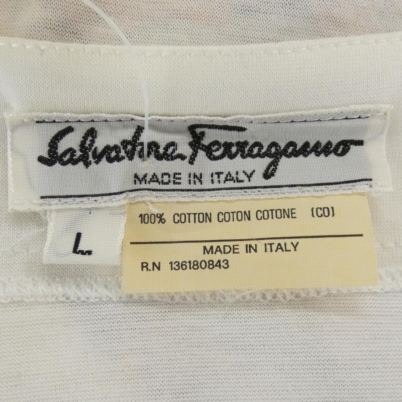 【ヴィンテージ】サルヴァトーレフェラガモ SALVATORE FERRAGAMO Tシャツ
