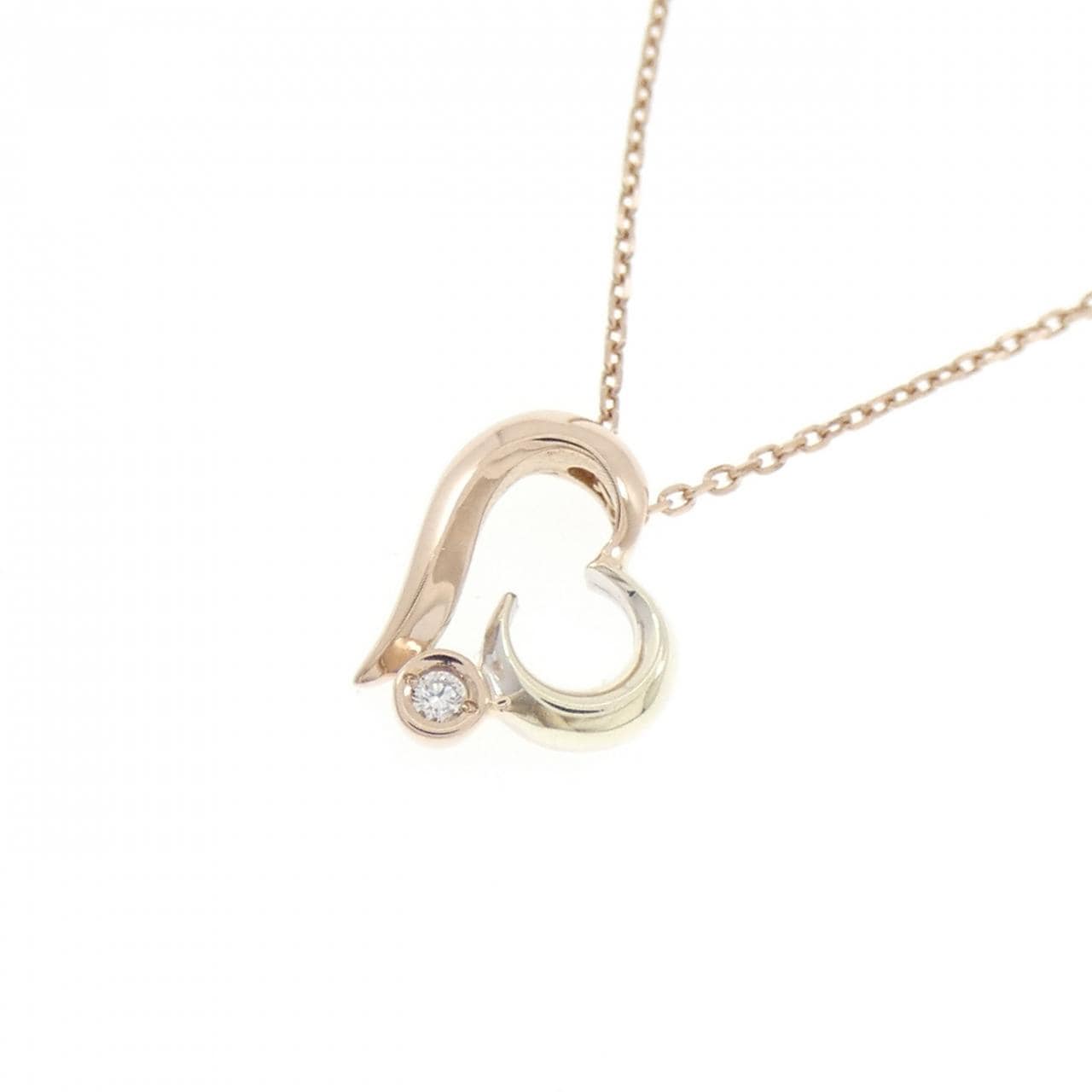 スタージュエリー ダイヤモンド ネックレス 0.01CT