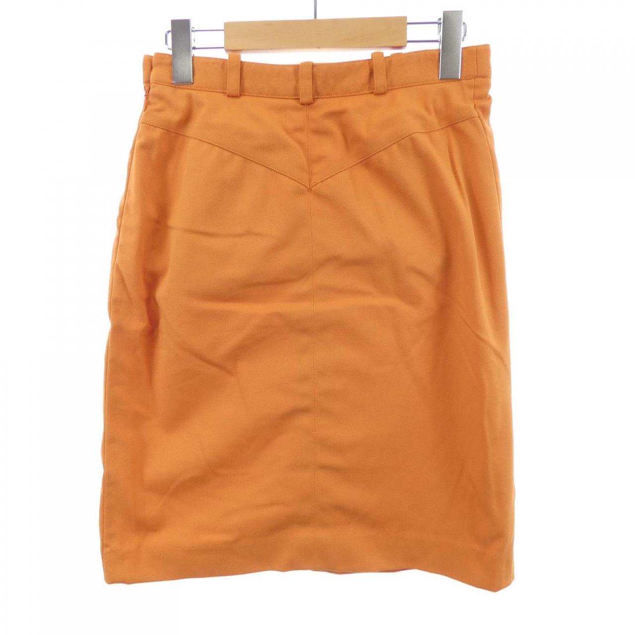 エルメス HERMES サイドジップ スカート