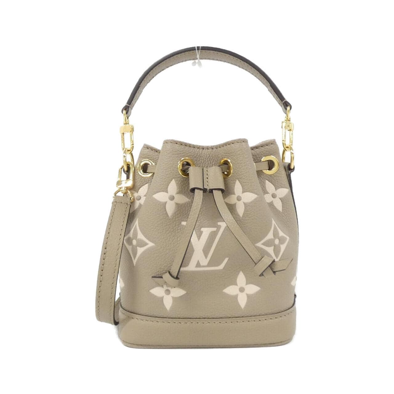 ルイヴィトン バイカラー モノグラム アンプラント ナノ ノエ M46291 ショルダーバッグ