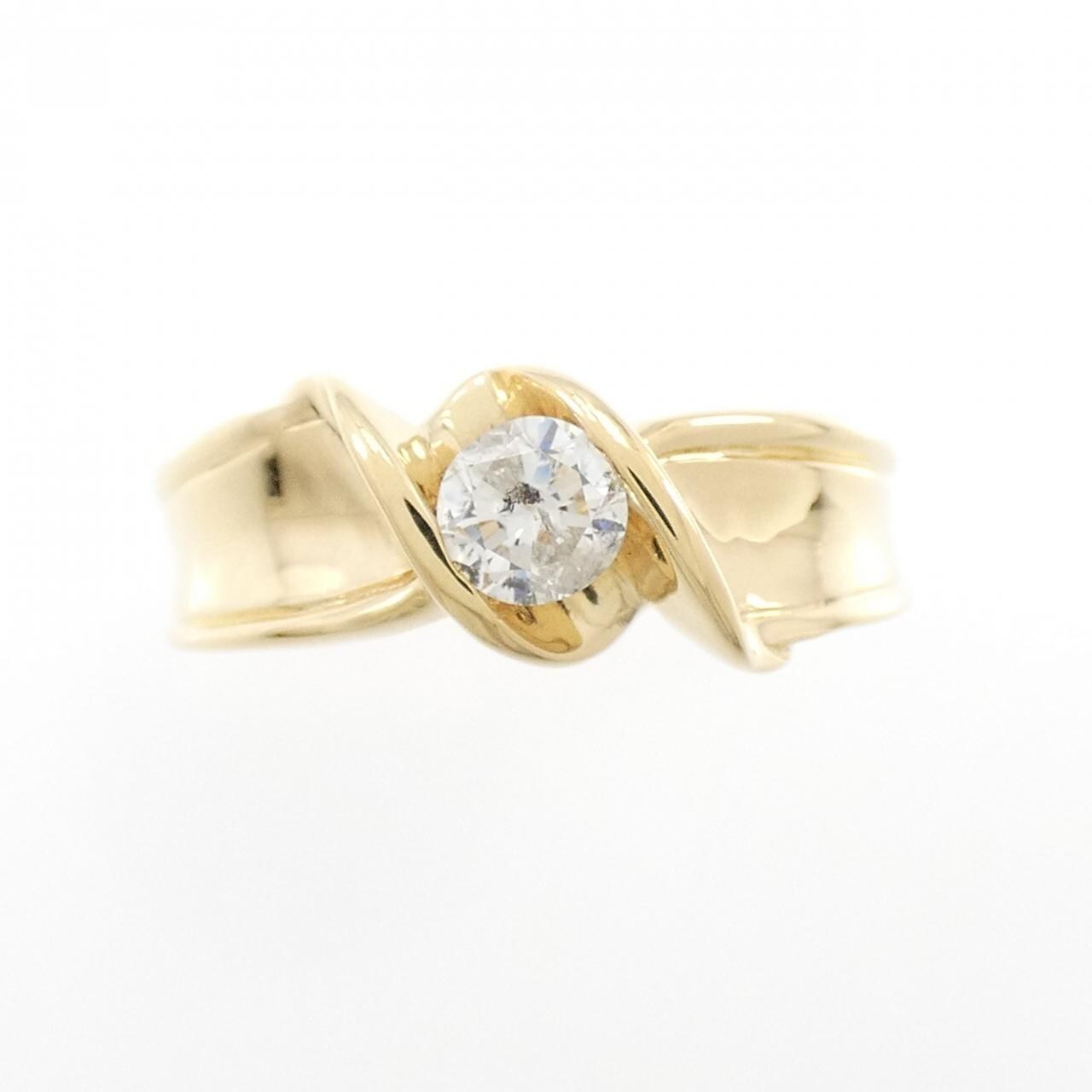 K18YG ダイヤモンド リング 0.20CT