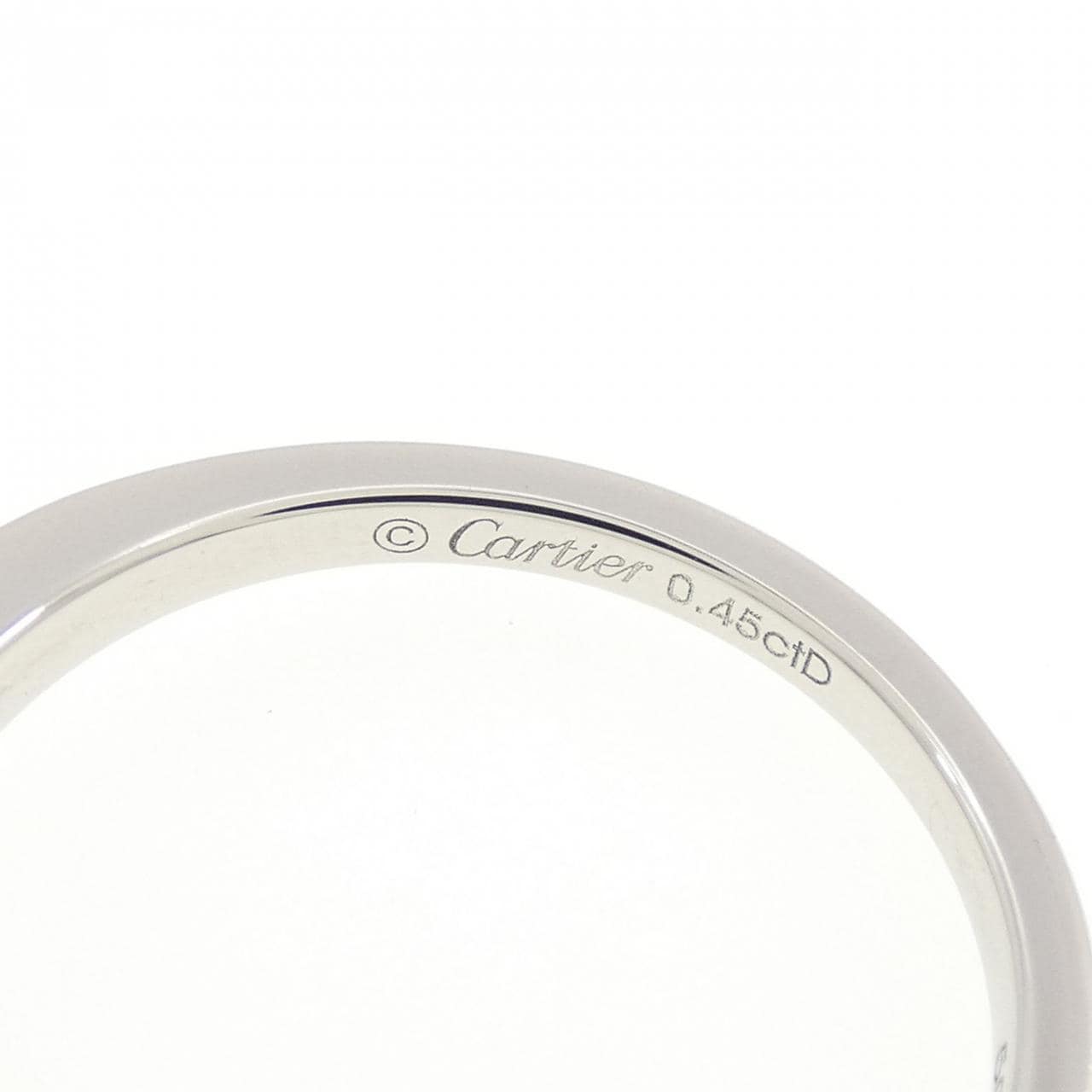 カルティエ バレリーナ リング 0.45CT H VVS1 3EXT