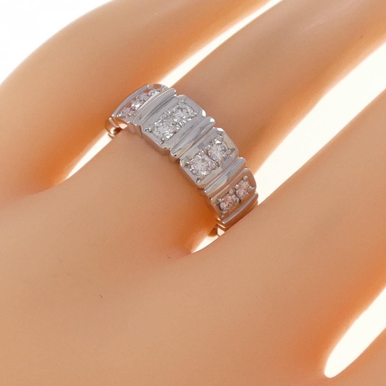 PT900 ダイヤモンド リング 0.51CT