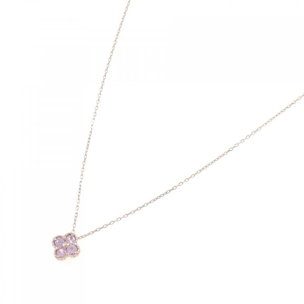 K10PG サファイヤ ネックレス