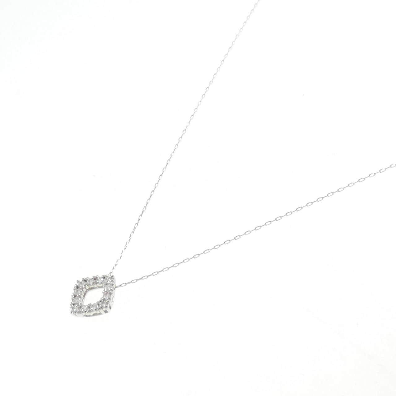 【新品】PT ダイヤモンド ネックレス 0.20CT