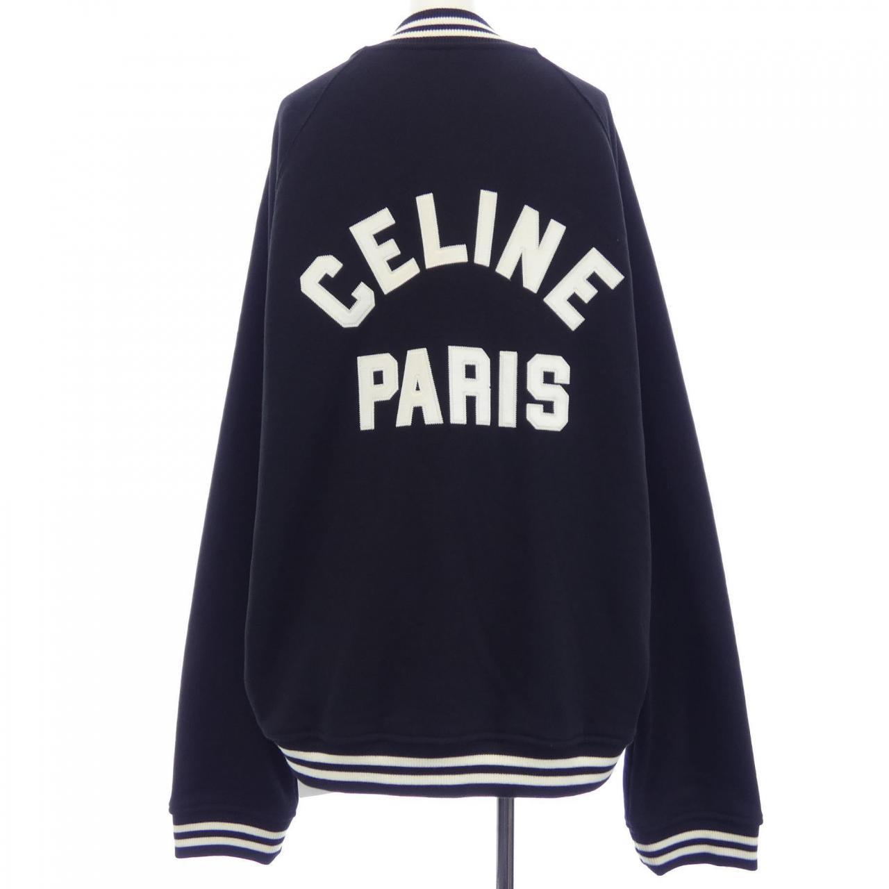 セリーヌ CELINE カレッジ テディジャケット 2Y29D345F ブルゾン