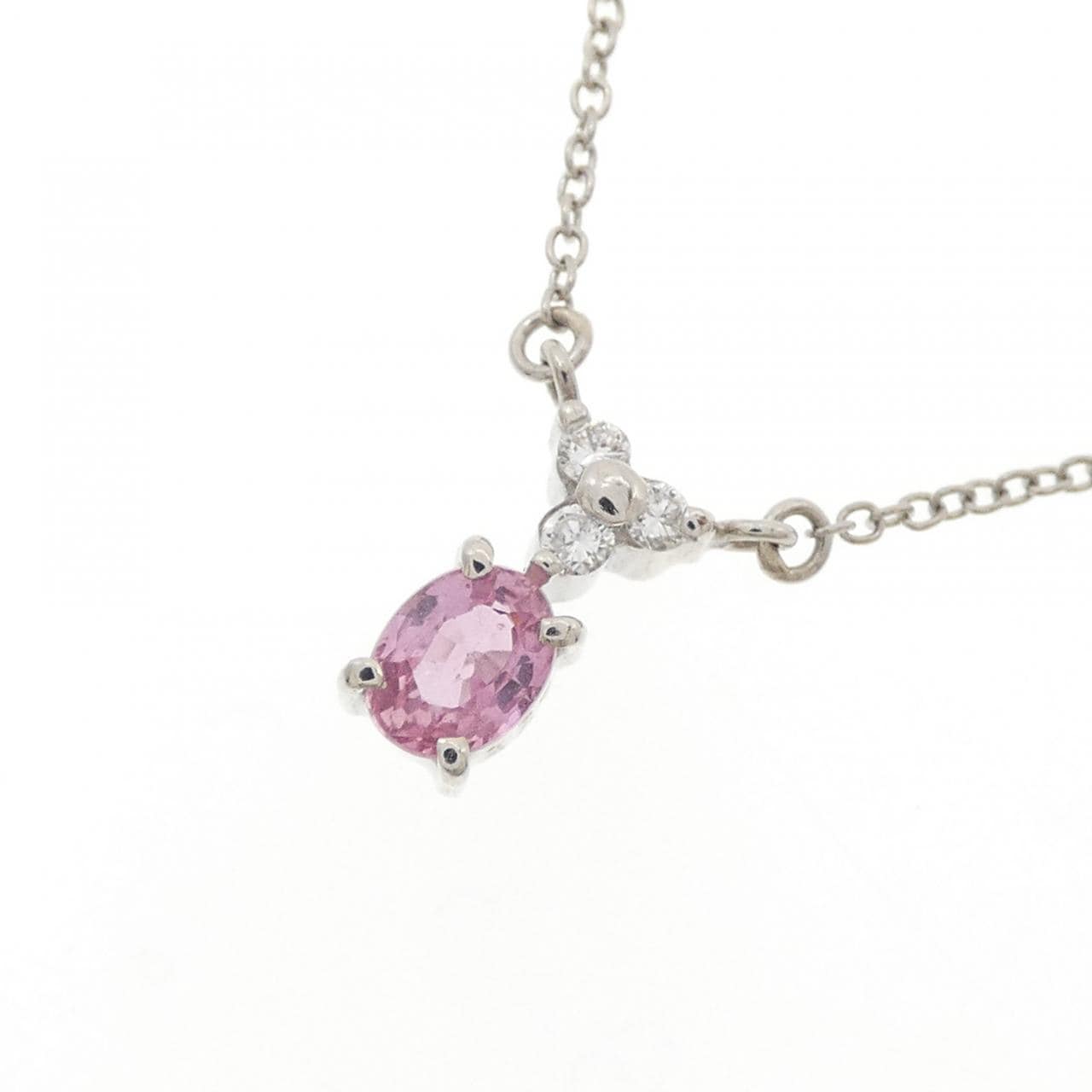 PT900/PT850 サファイヤ ネックレス 0.38CT