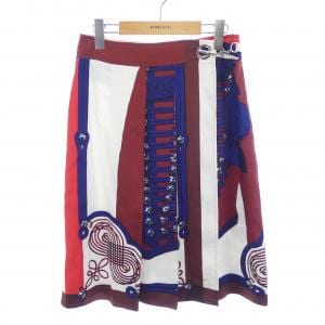 エルメス HERMES シェーヌダンクル *06-7300 ツイルレーヌ スカート