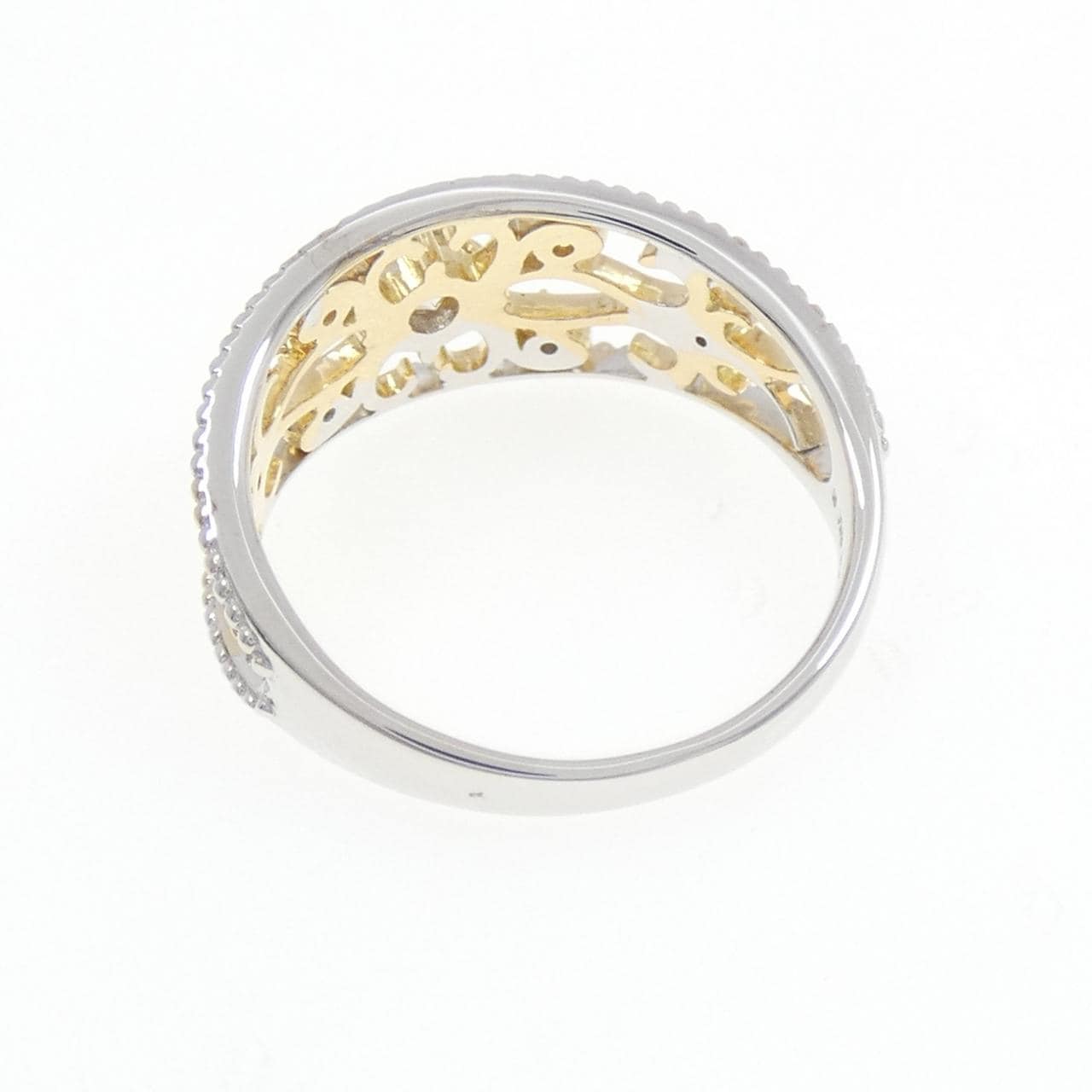 K18WG/K18YG ダイヤモンド リング 0.20CT