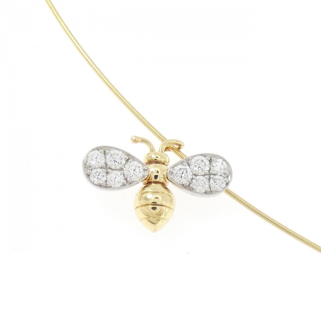ギメル ダイヤモンド ネックレス 0.149CT