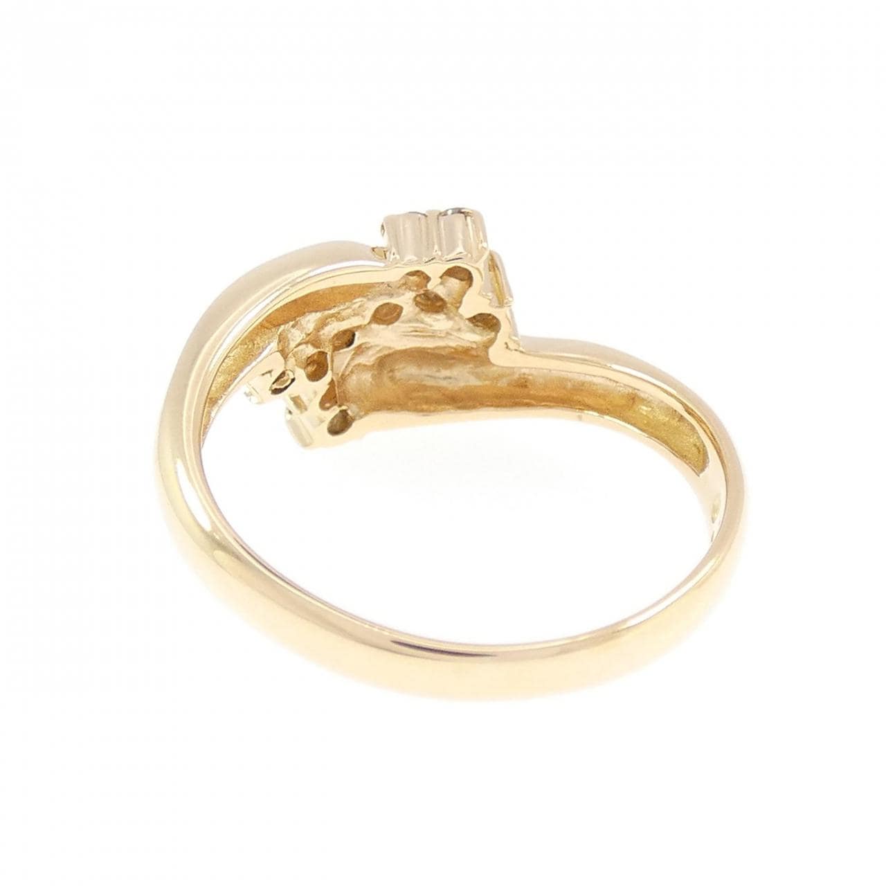 K18YG ダイヤモンド リング 0.25CT