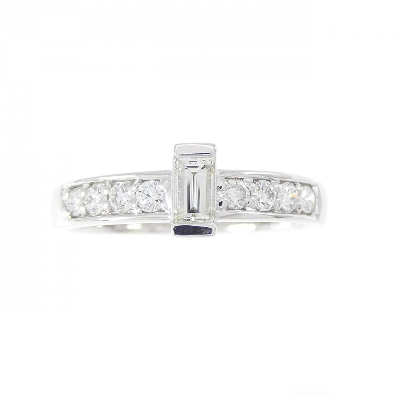 K18WG ダイヤモンド リング 0.18CT