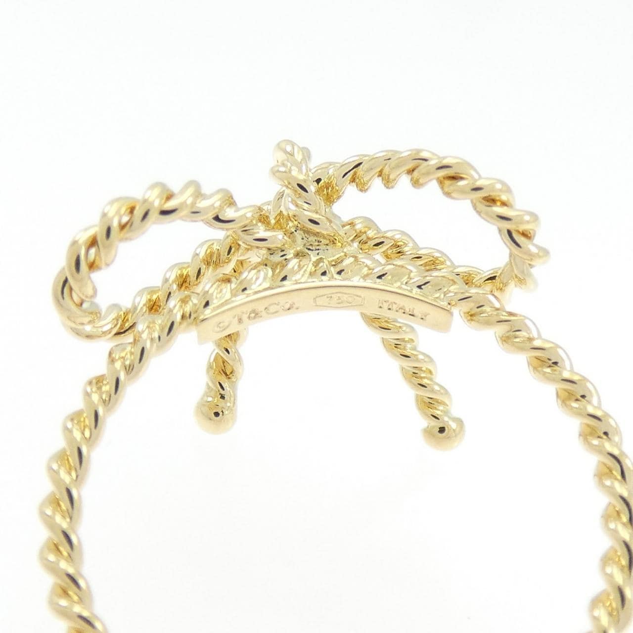 ティファニー ツイスト リボン リング