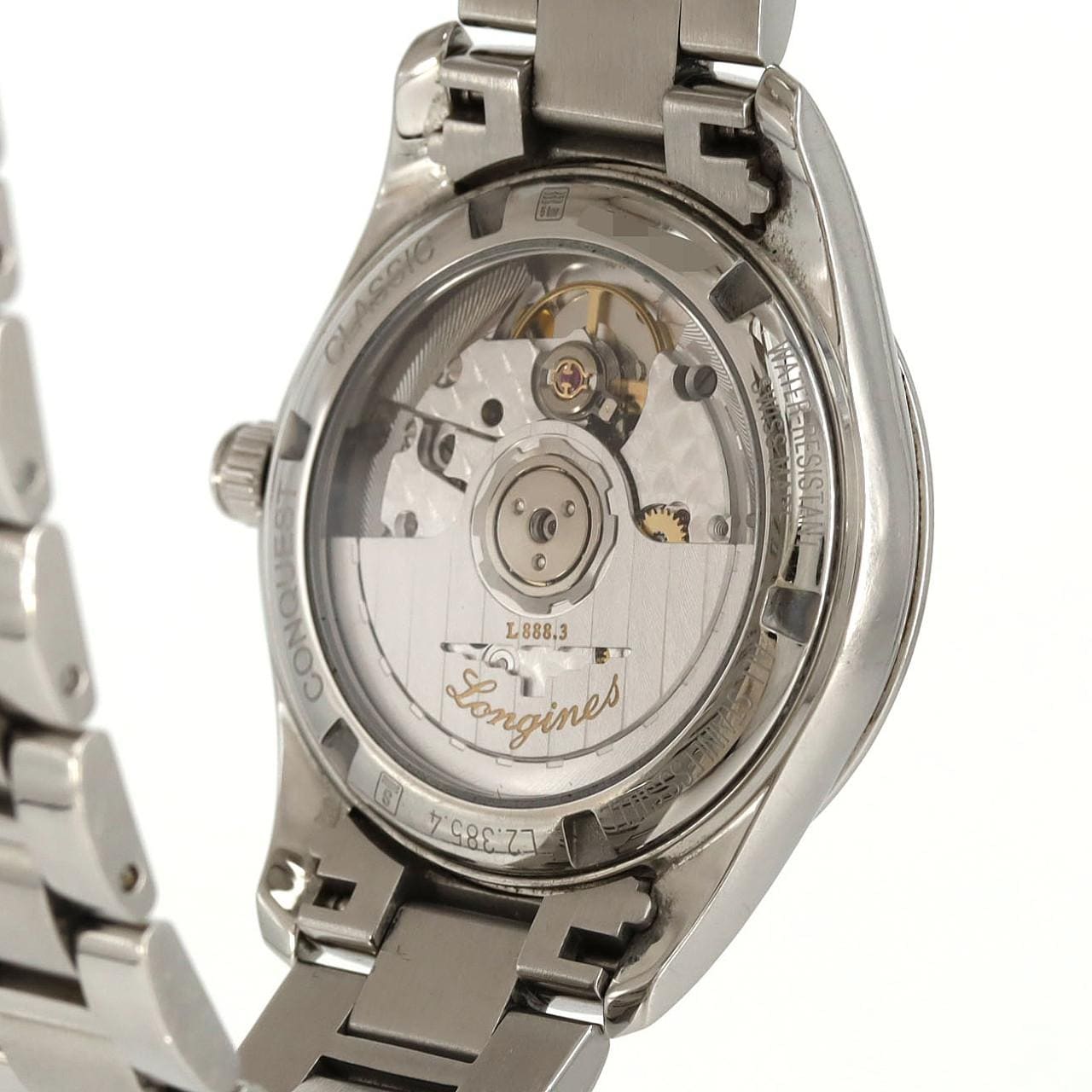ロンジン コンクエストクラシッック ･12P L2.385.4/L2.385.4.87.6 SS 自動巻