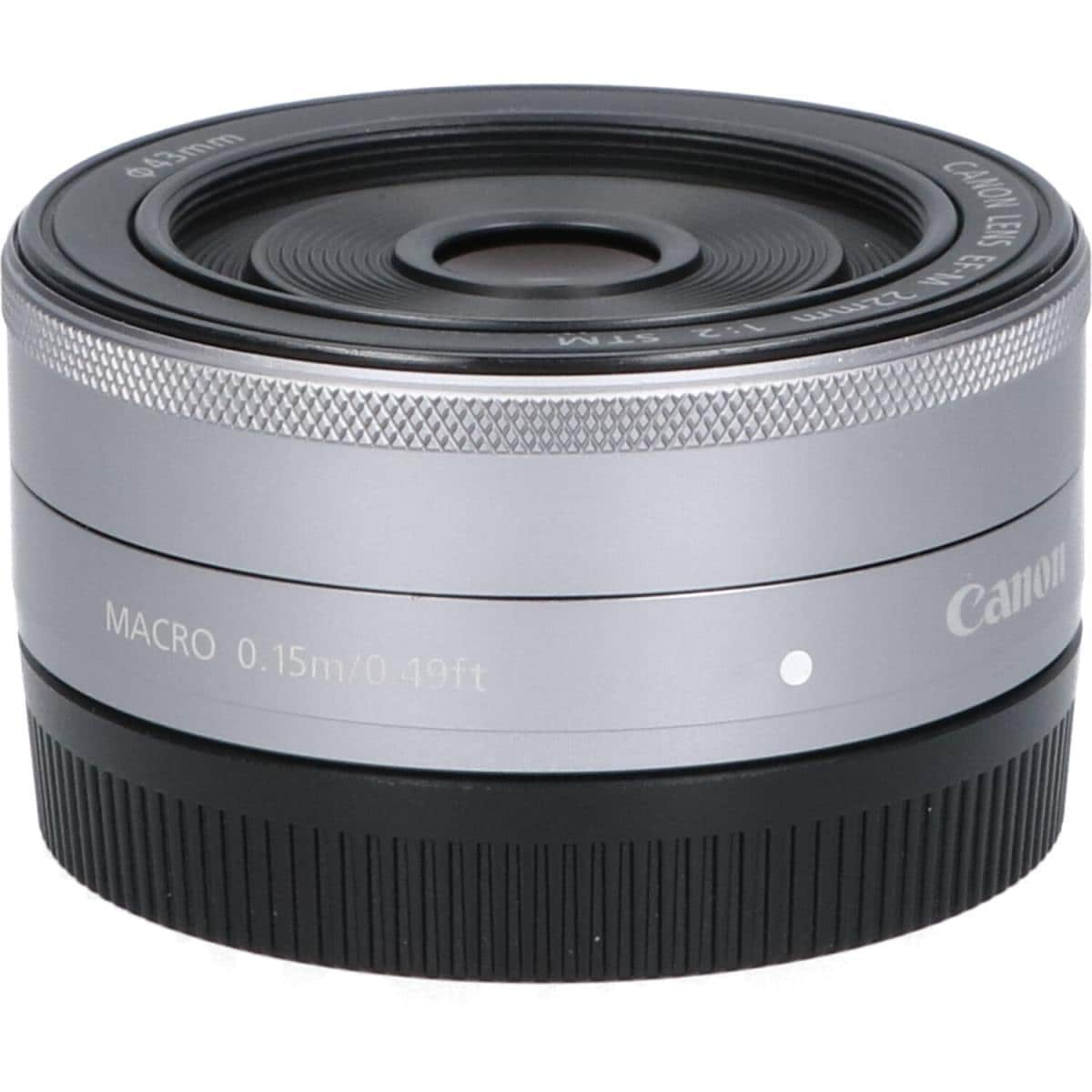 ＣＡＮＯＮ　ＥＦ－Ｍ２２ｍｍ　Ｆ２ＳＴＭ　ＳＩＬＶＥＲ