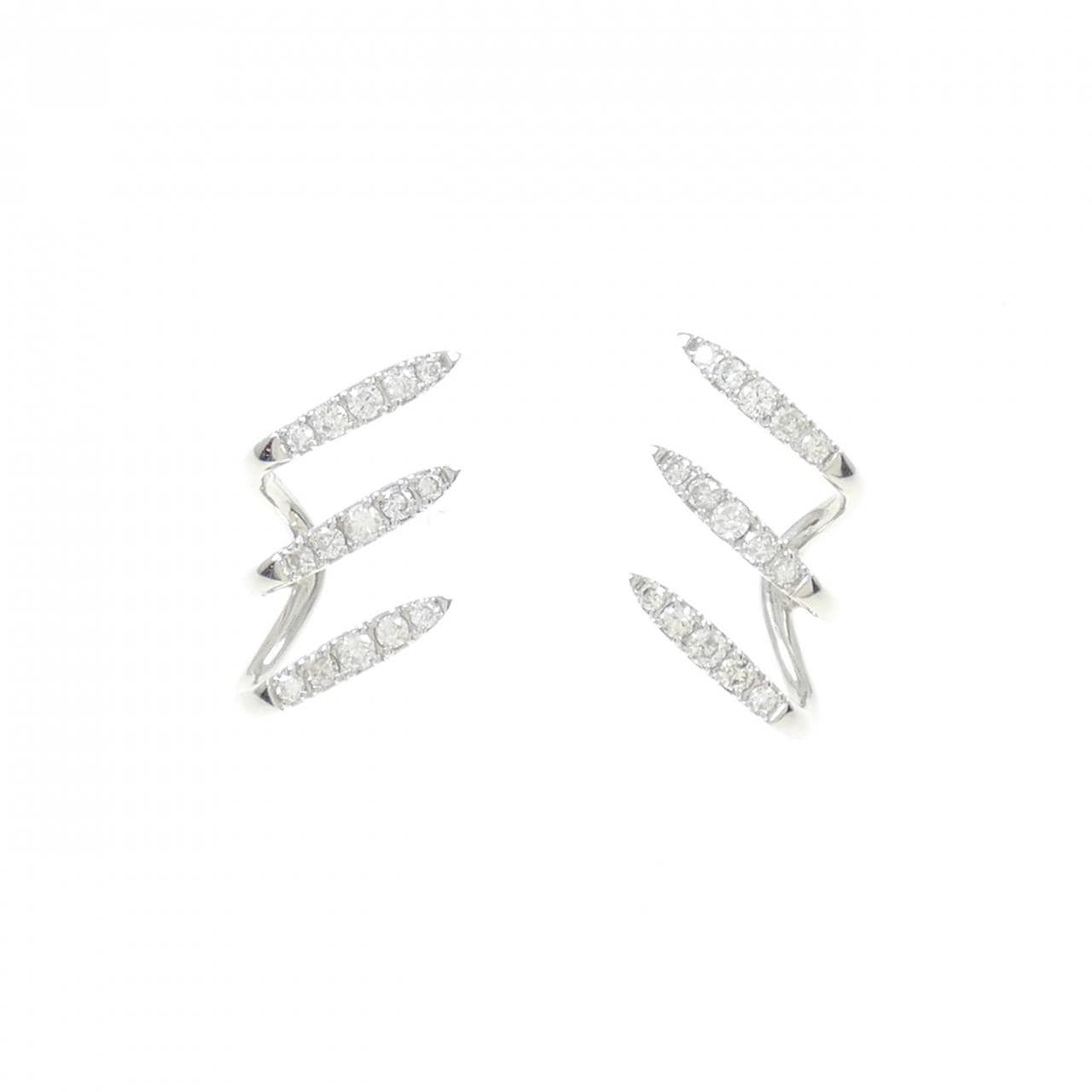 PT ダイヤモンド ピアス 0.26CT