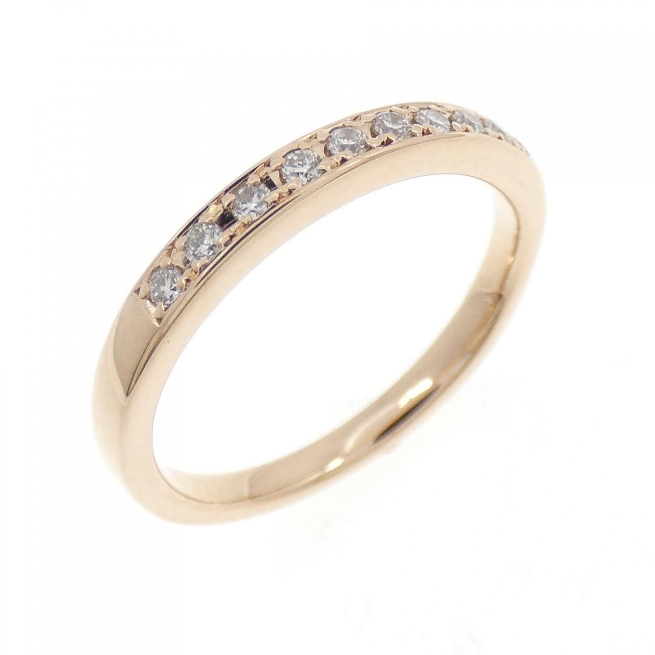 750PG ダイヤモンド リング 0.11CT