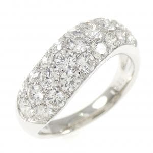 PT900 パヴェ ダイヤモンド リング 1.525CT