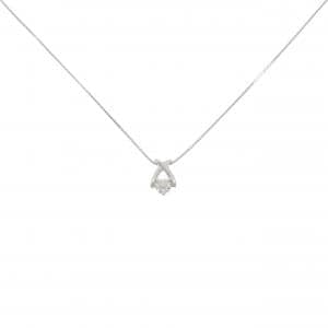 K18WG ダイヤモンド ネックレス 0.211CT E SI2 GOOD