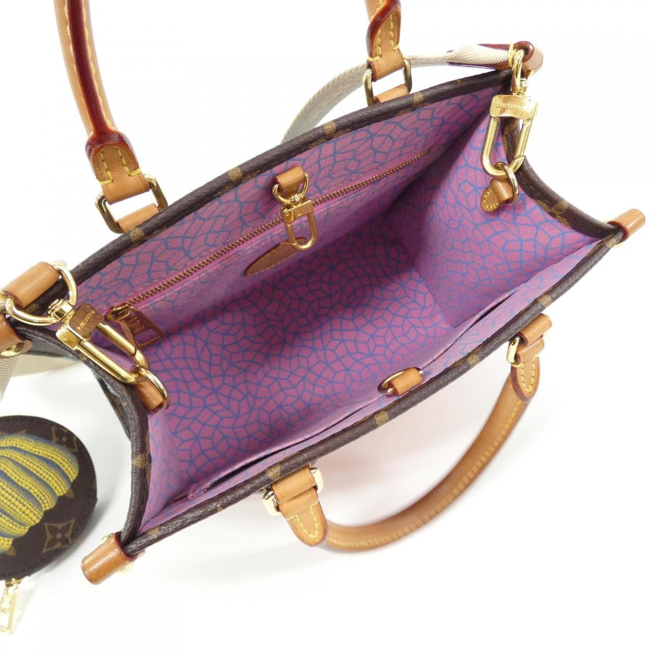 ルイヴィトン モノグラム(LV X YK) オンザゴー PM M46467 バッグ