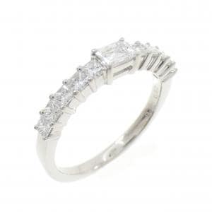 PT950 ダイヤモンド リング 0.220CT F VS2 ファンシーカット