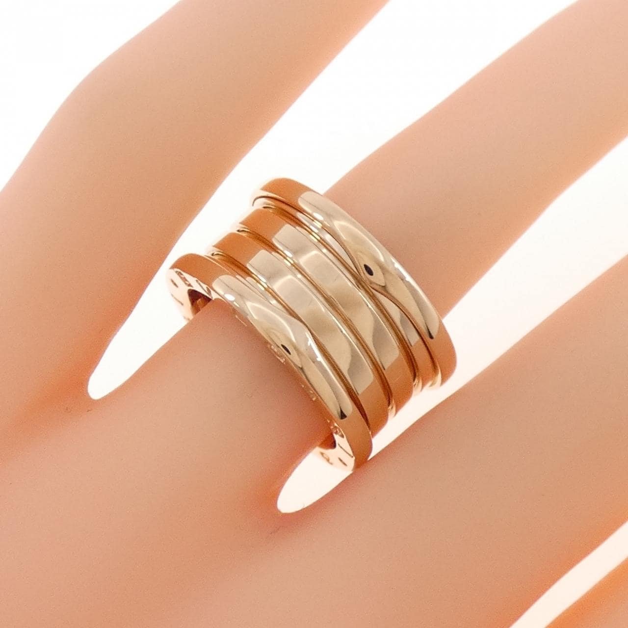 ブルガリ B.zero1 4バンド リング