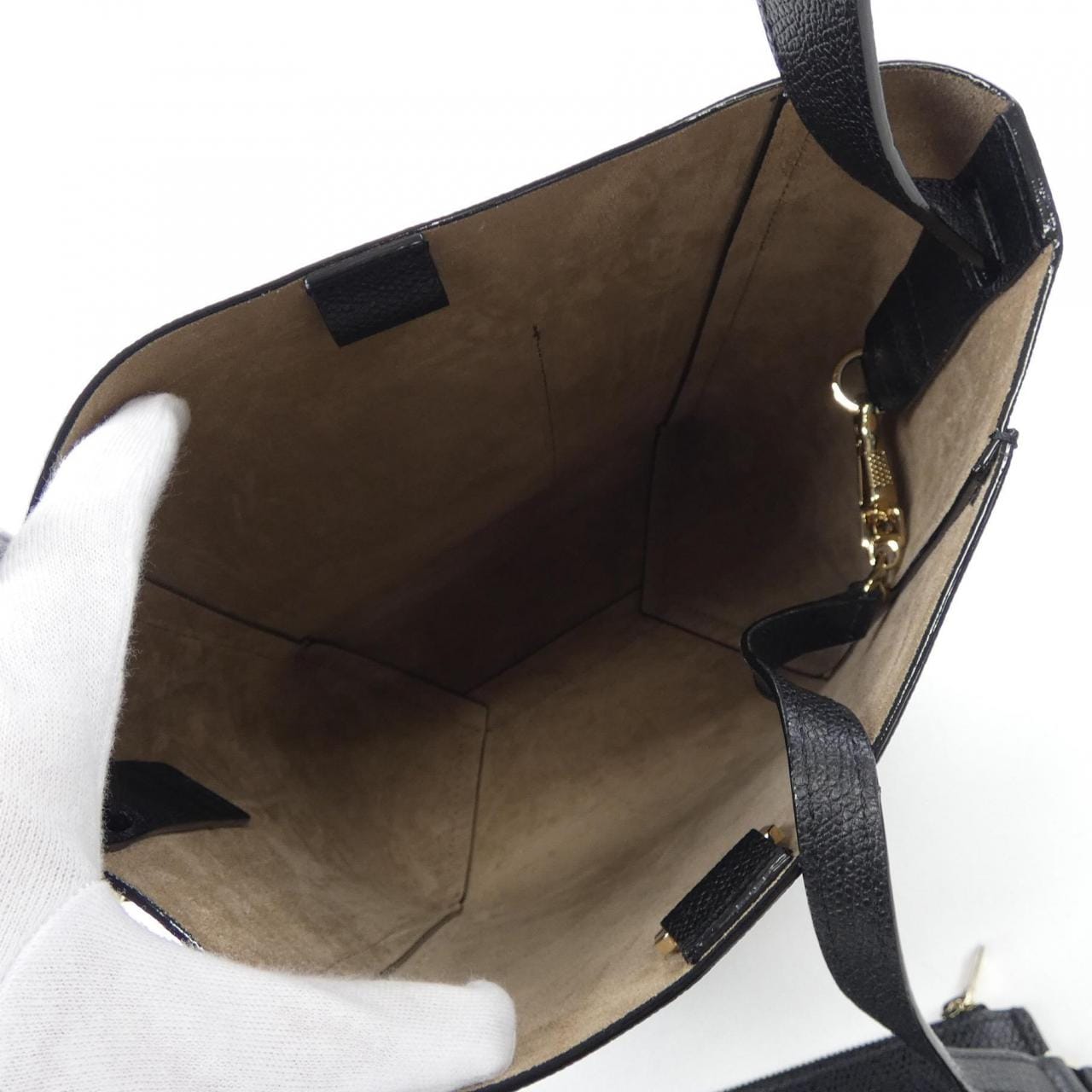 ヴァレクストラ VALEXTRA ポーチ付き バケットバッグ WBSF0094028LOCBI BAG