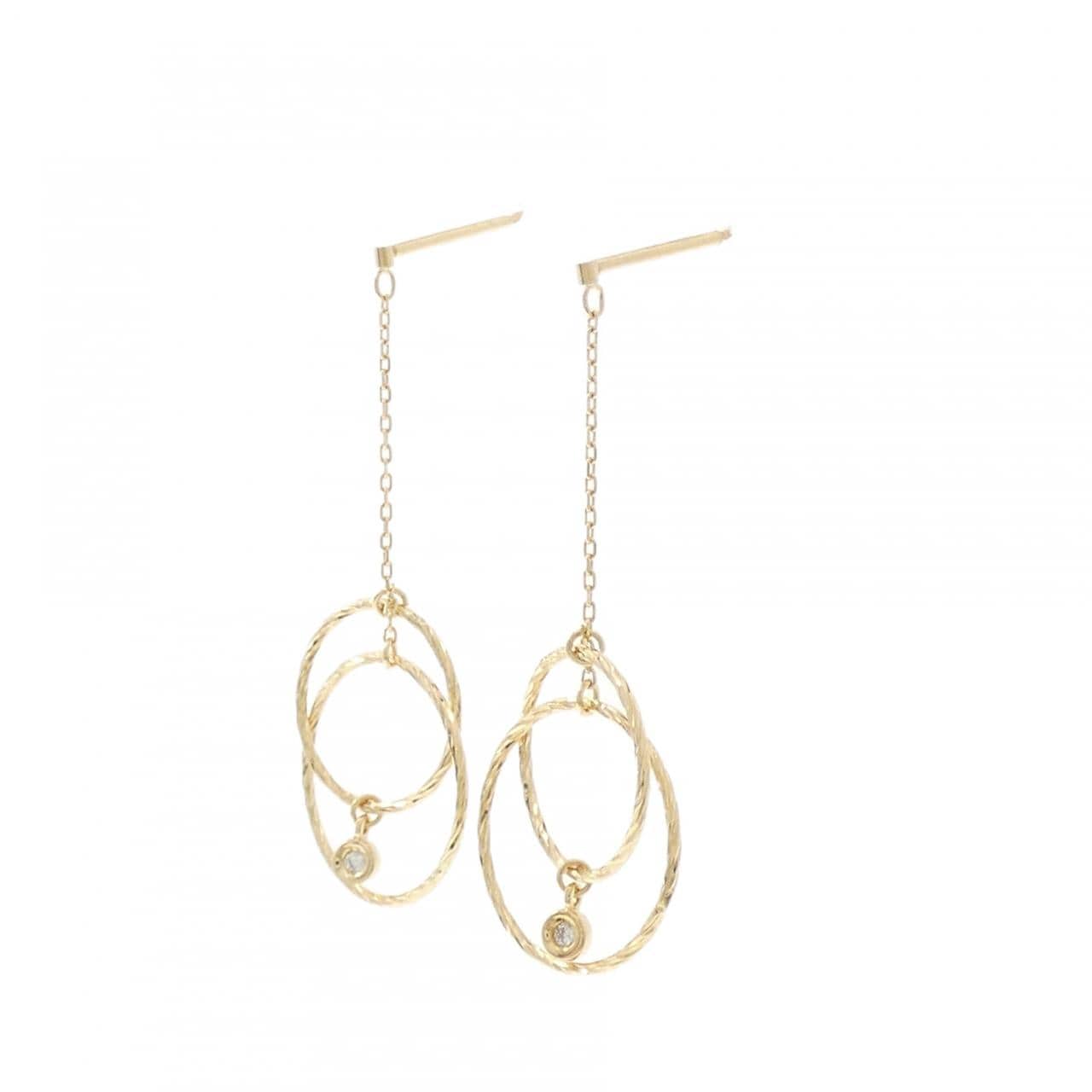 スタージュエリー ダイヤモンド ピアス 0.01CT