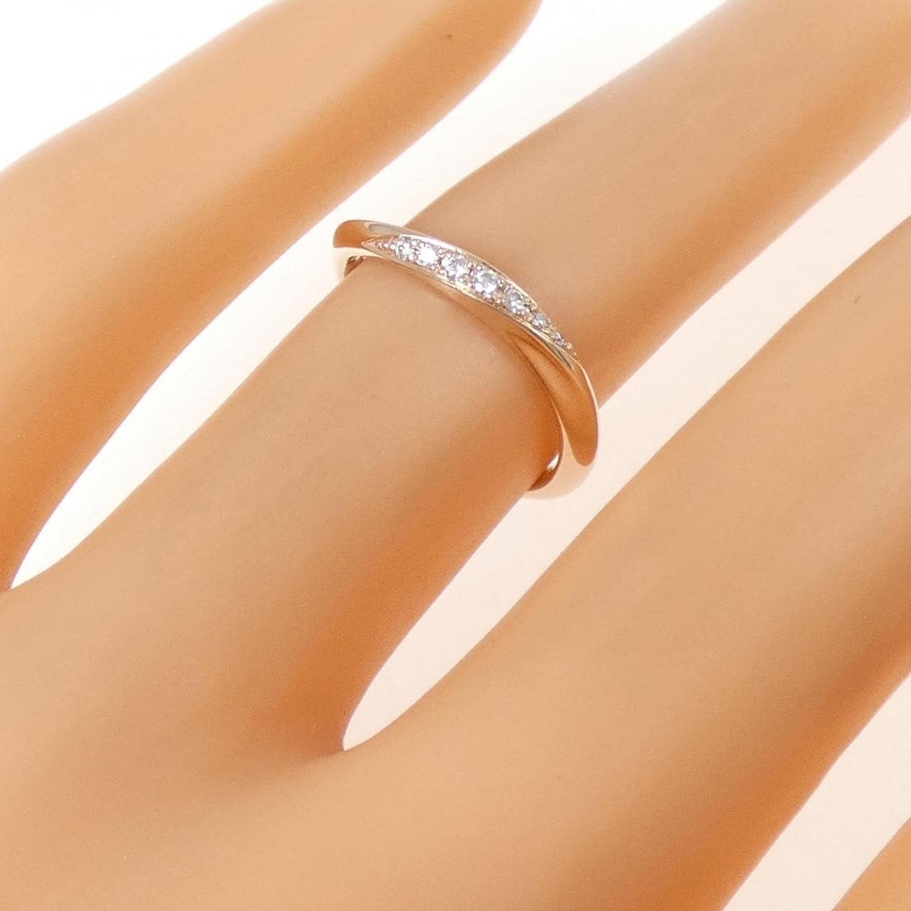 K18PG ダイヤモンド リング 0.048CT