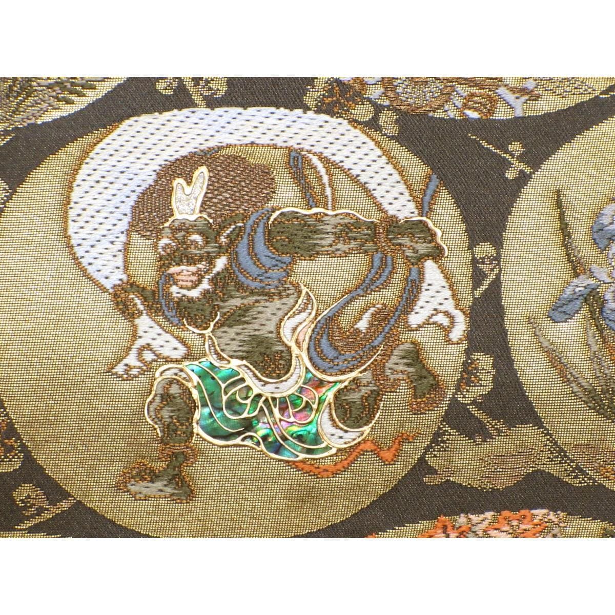 袋帯　螺鈿入り