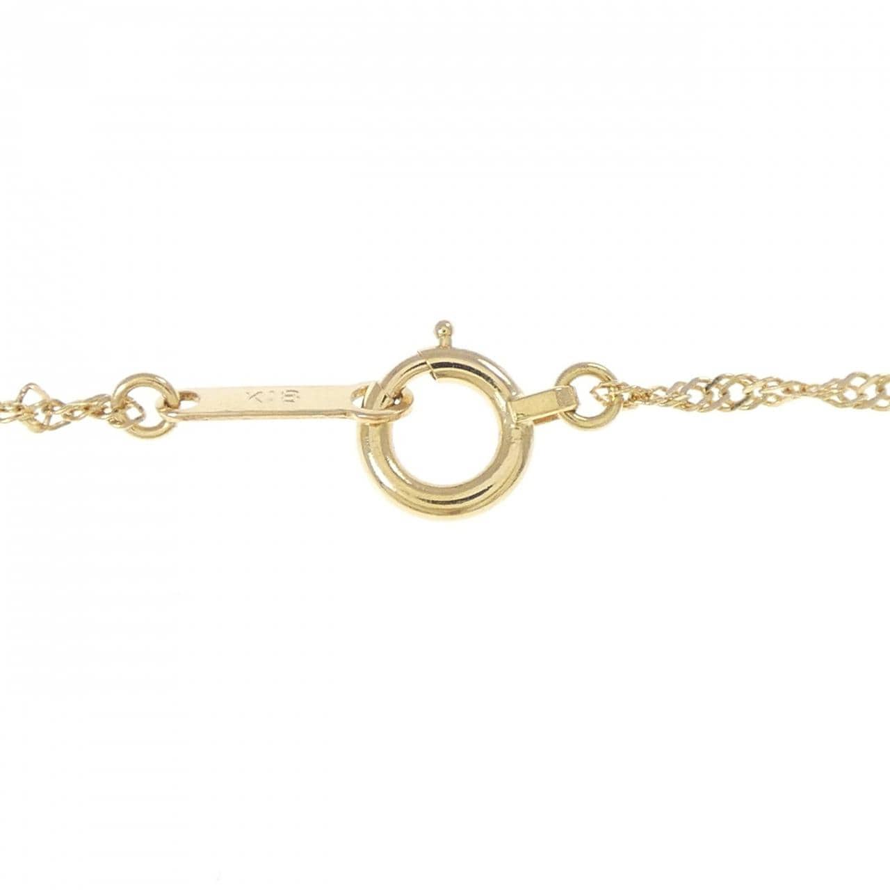 K18YG ダイヤモンド ネックレス 0.1CT