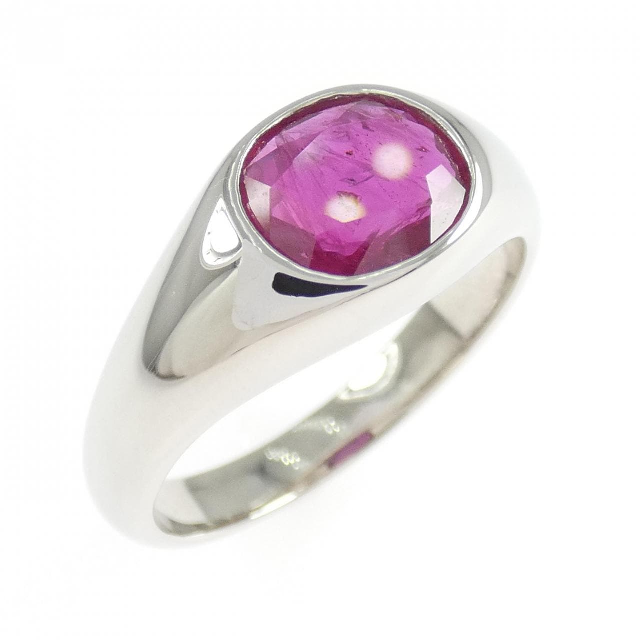 PT900 ルビー リング 1.68CT