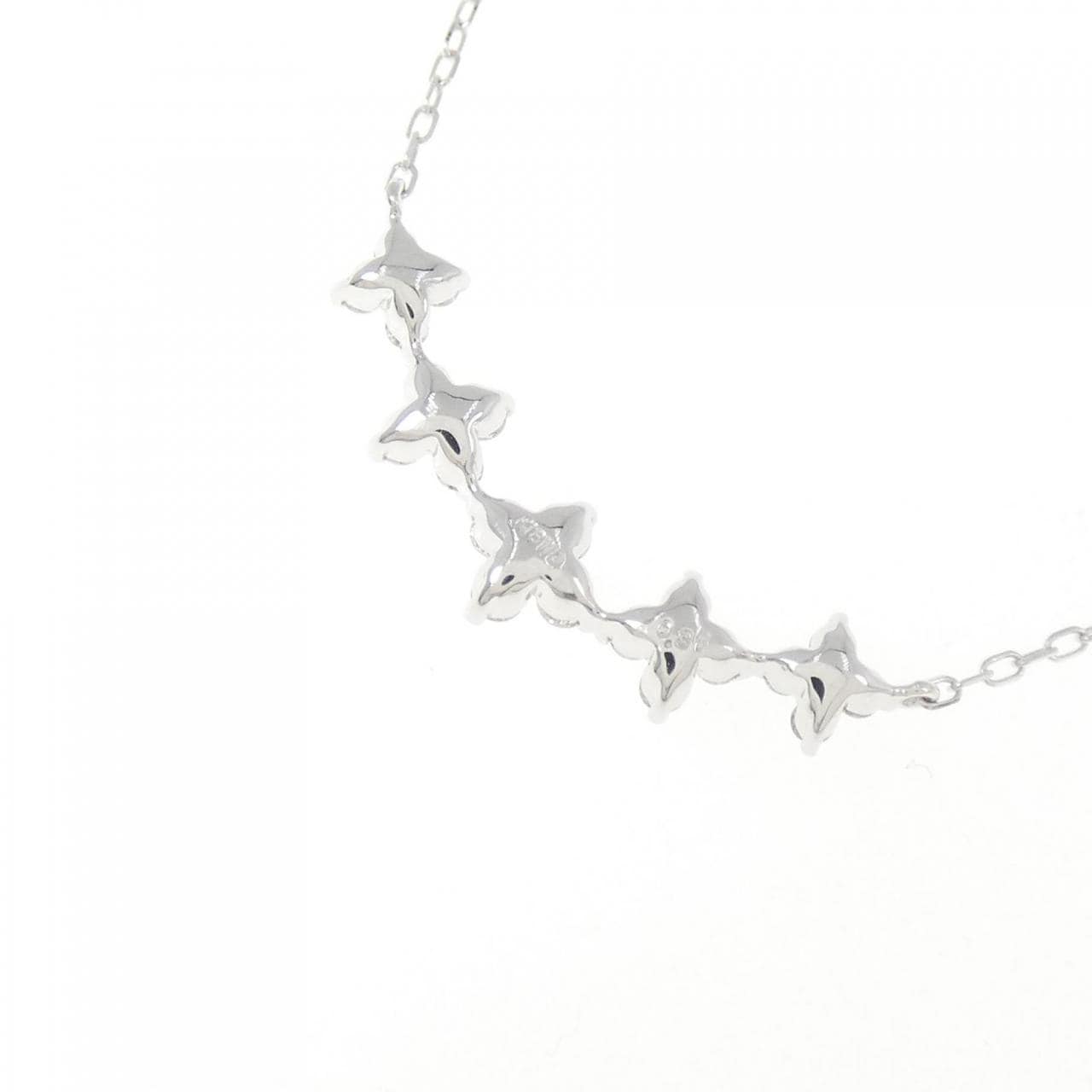 K18WG ダイヤモンド ネックレス 0.31CT
