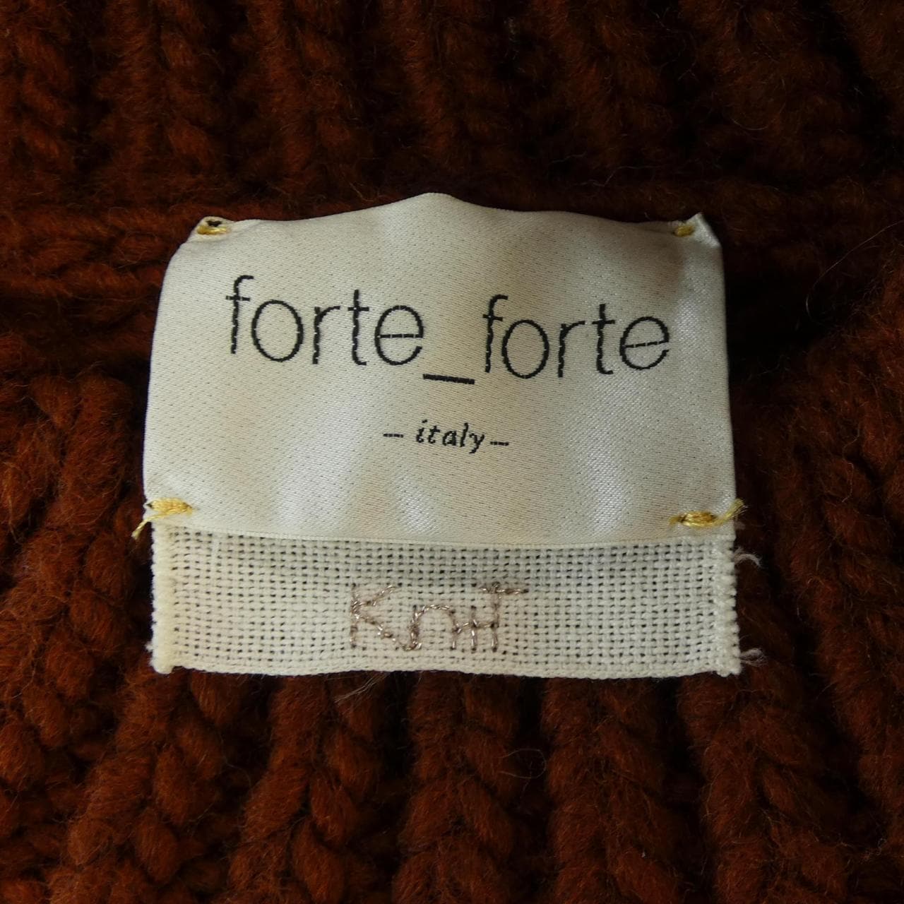 フォルテフォルテ forte-forte ニット