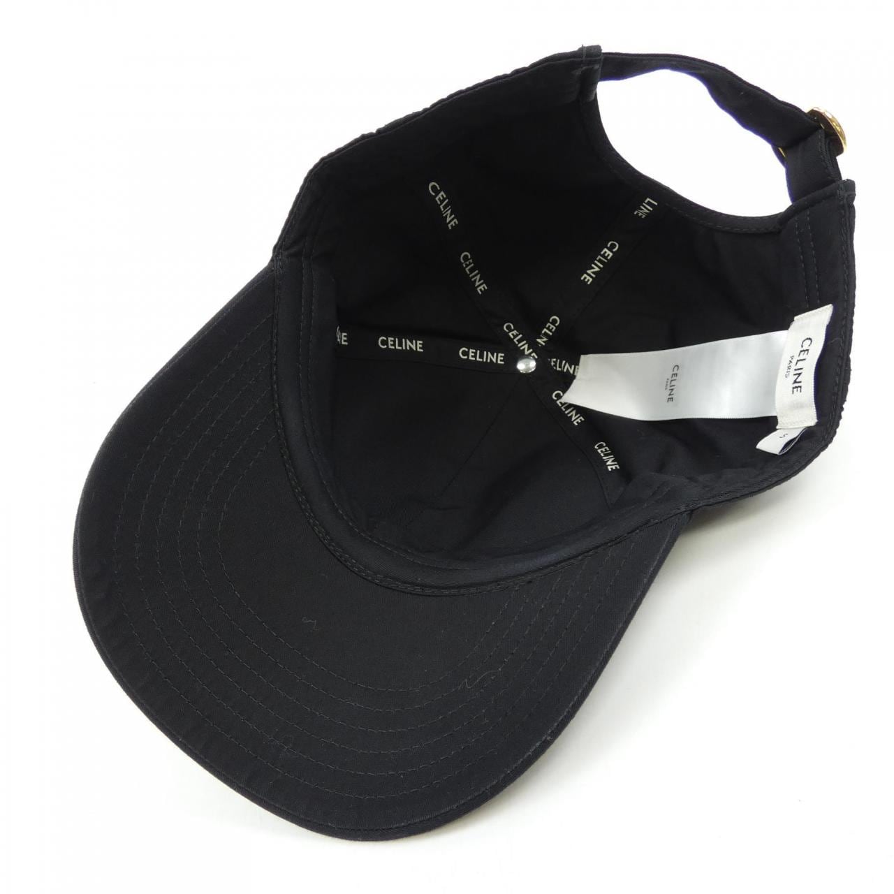 セリーヌ CELINE トリオンフベースボールキャップ 2AUT6969P キャップ