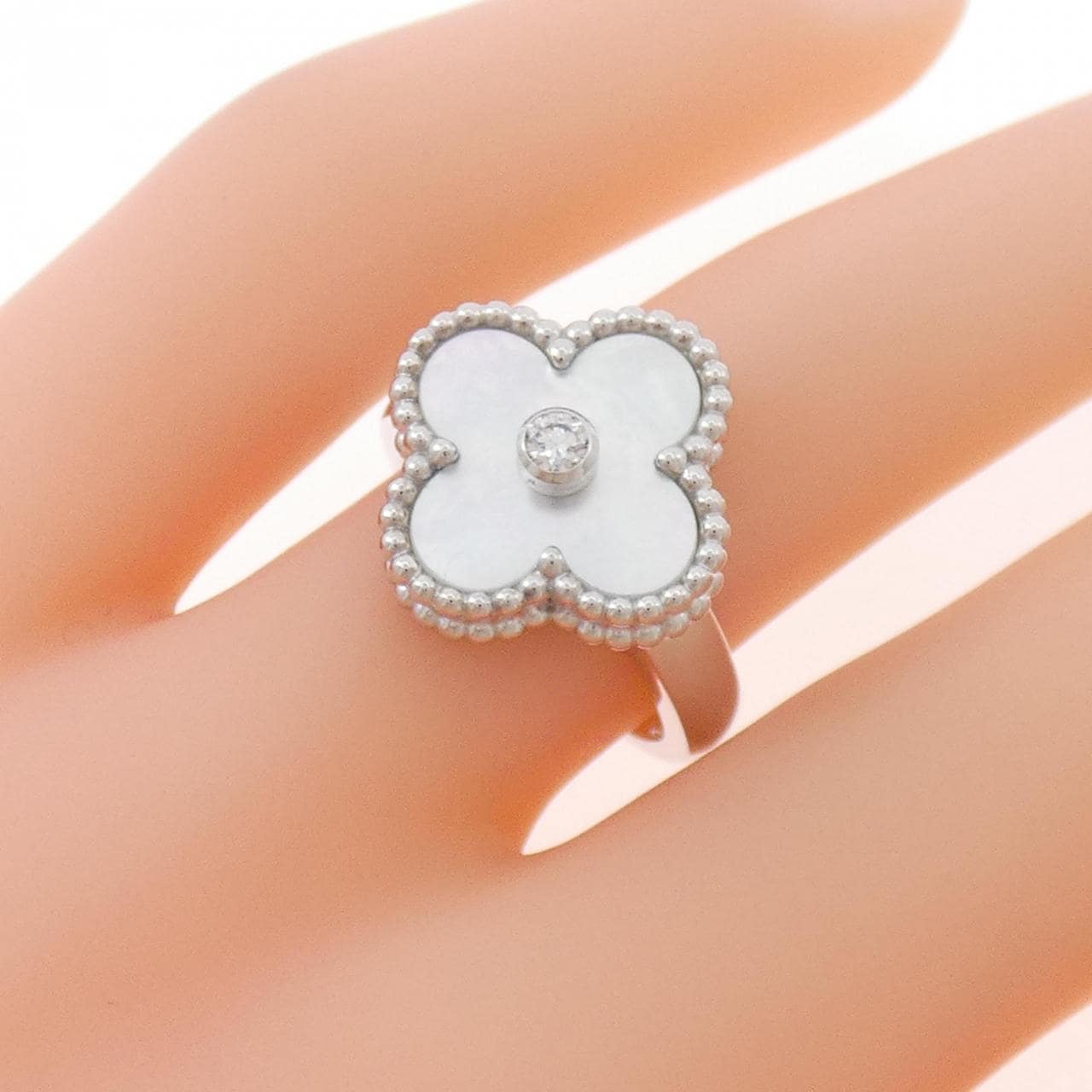 ヴァンクリーフ&アーペル ヴィンテージアルハンブラ リング