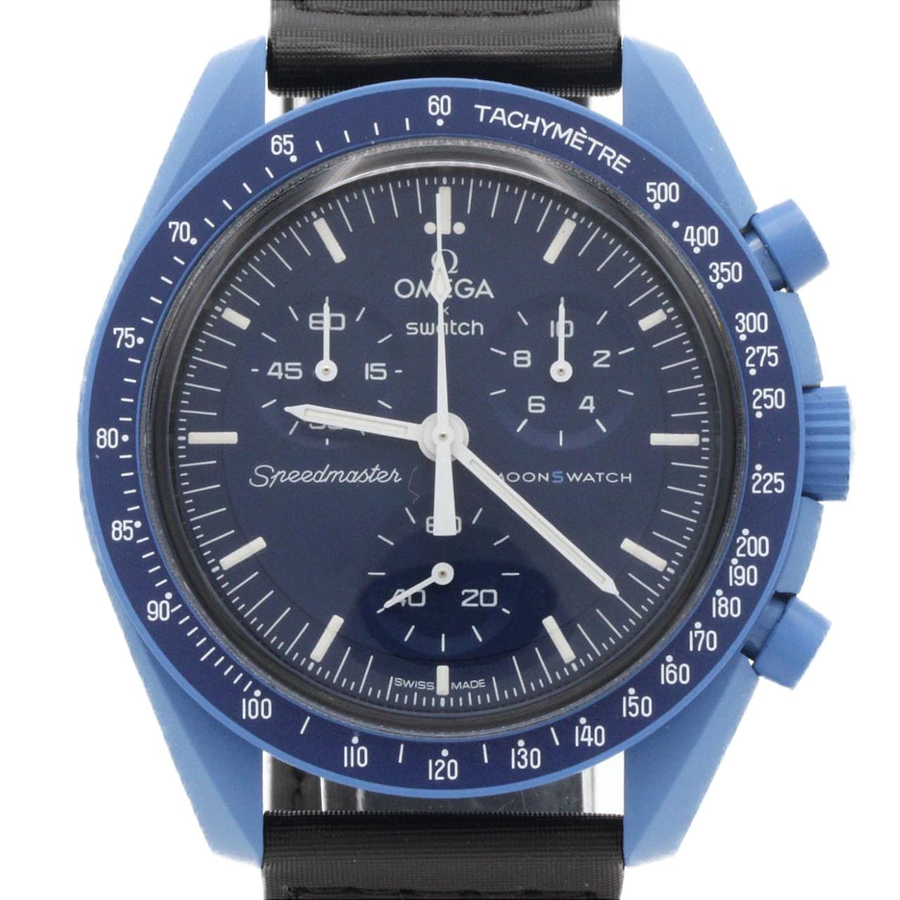 スウォッチ スウォッチxオメガ･ミッショントゥサターン SO33T100 バイオセラミック クォーツ