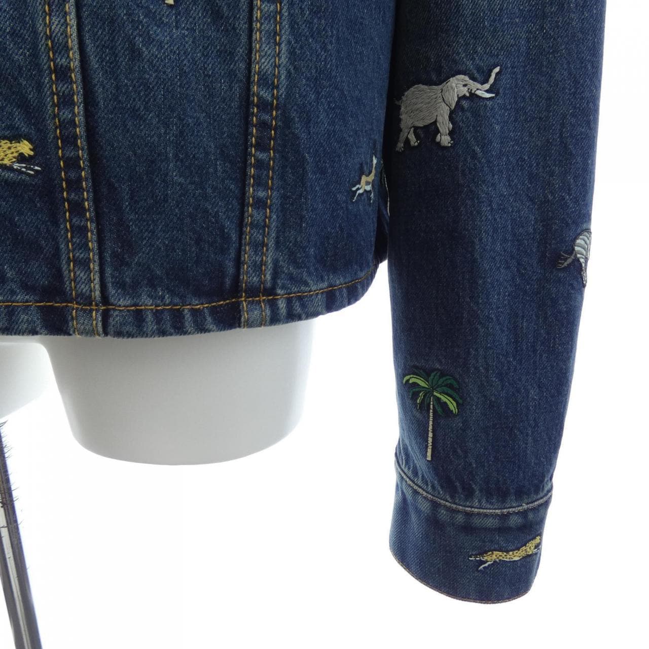 ルイヴィトン LOUIS VUITTON ザ･ダージリン リミテッド エンブロイダリー デニム HUA92WXY3 デニムジャケット