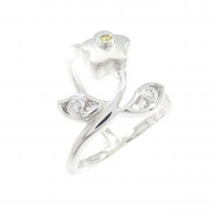 カラッチ フラワー ダイヤモンド リング 0.02CT