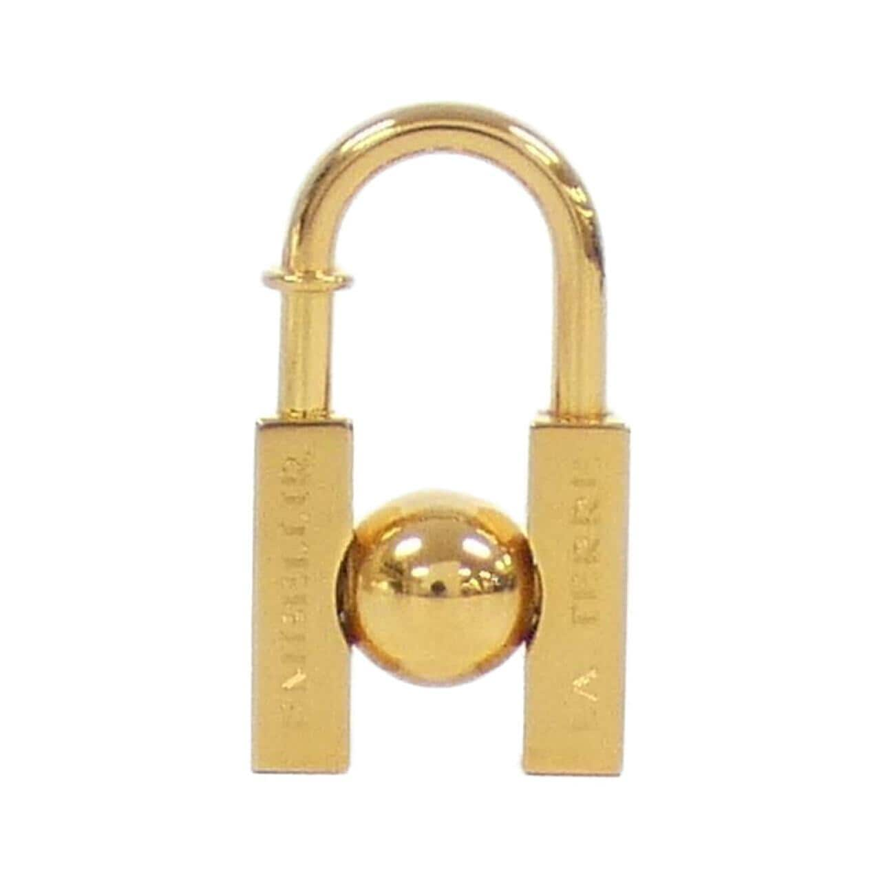 HERMES TERRE Padlock Keychain