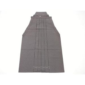 【未使用品】男袴　馬乗り袴　甲田綏郎　精好仙臺平　紐下２．２．０