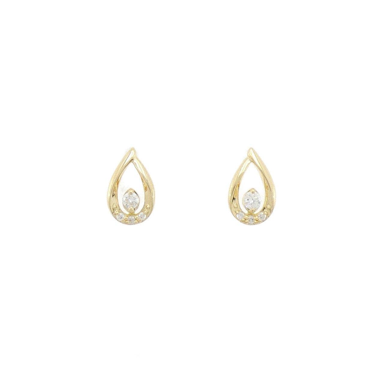 4゜C ダイヤモンド ピアス