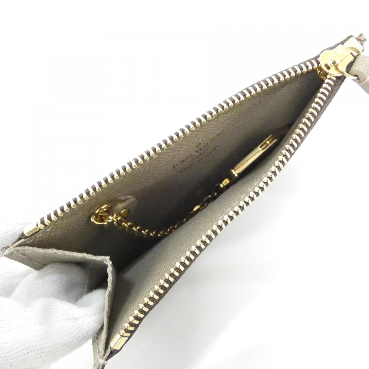 ルイヴィトン ダミエ ポシェット クレ N63086 コイン＆キーケース