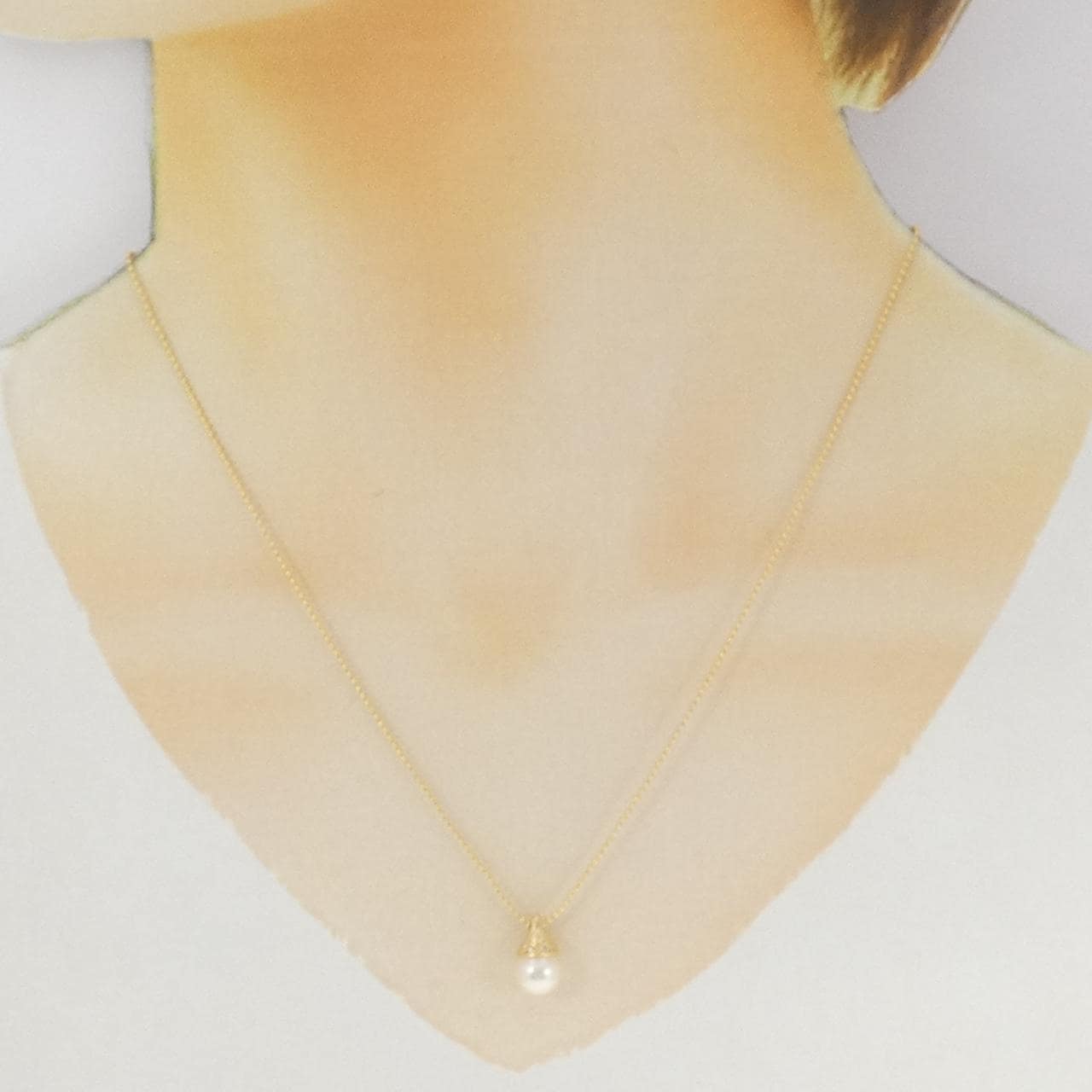 K18YG アコヤパール ネックレス 7.2mm