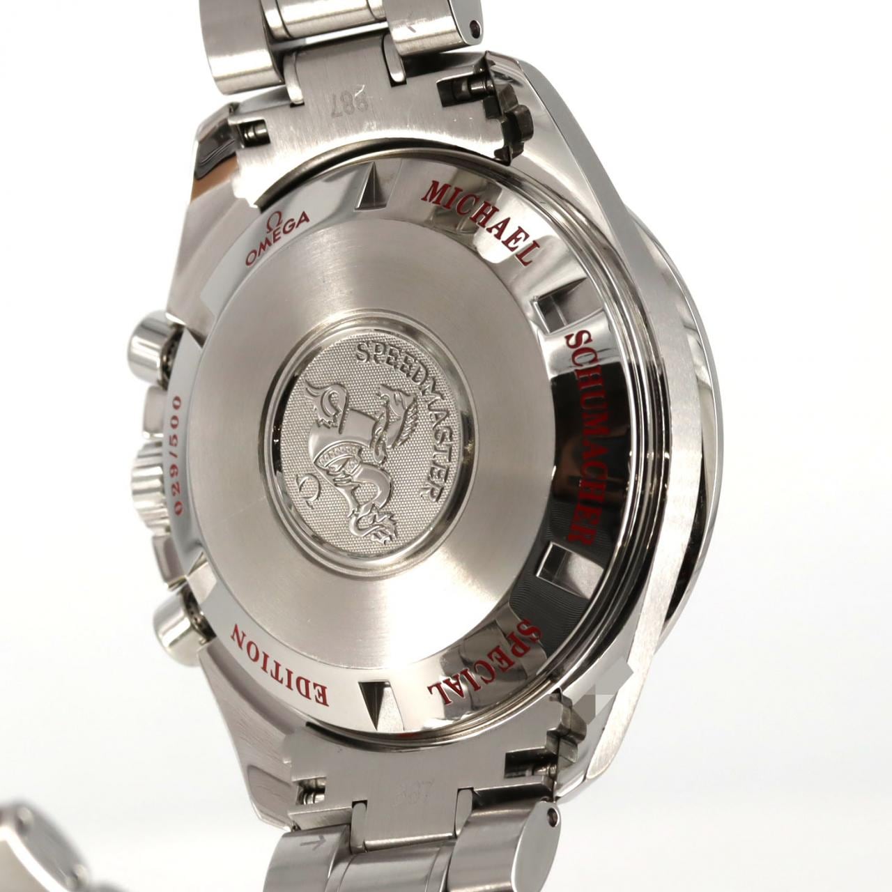 オメガ スピードマスターシューマッハ･スペシャルエディション 3853.32 SS 自動巻