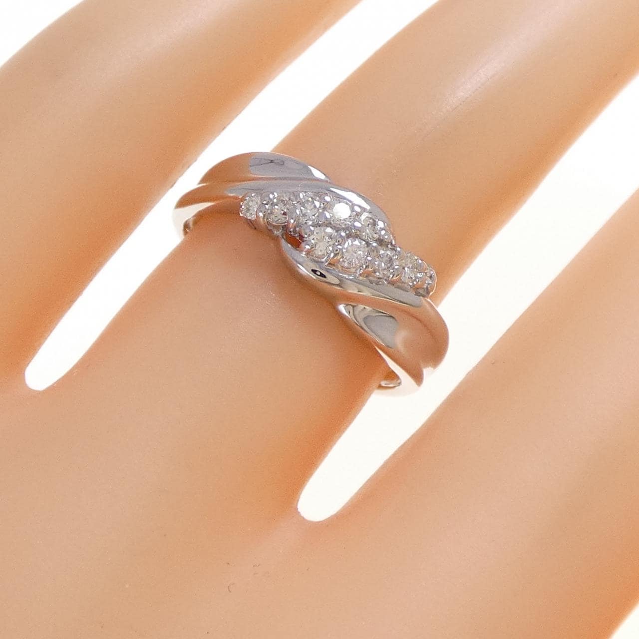 PT900 ダイヤモンド リング 0.20CT